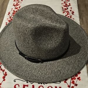 a.n.a Gray Fedora with Black Band